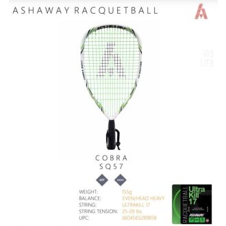 Ashaway Cobra SQ57 Racketball-maila
