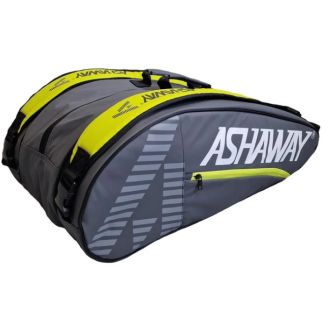 Ashaway 3-osainen mailalaukku Grey